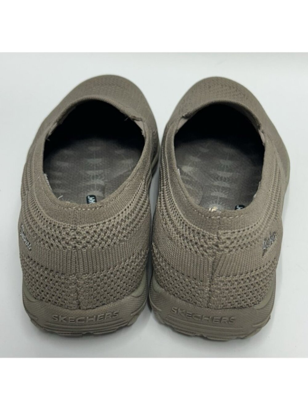 Skechers Reggae Fest Enjoy Knit Slip On Shoes  Women’s Size 8.5 Tan Brown 49679 - Picture 5 of 10